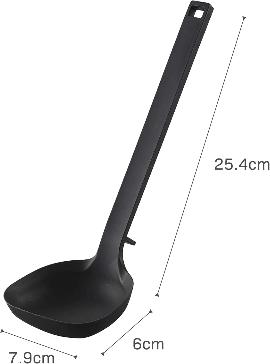 image:imageYamazaki Home Silicone Kitchen Tongs Silicone No Assembly Req BlackLadle