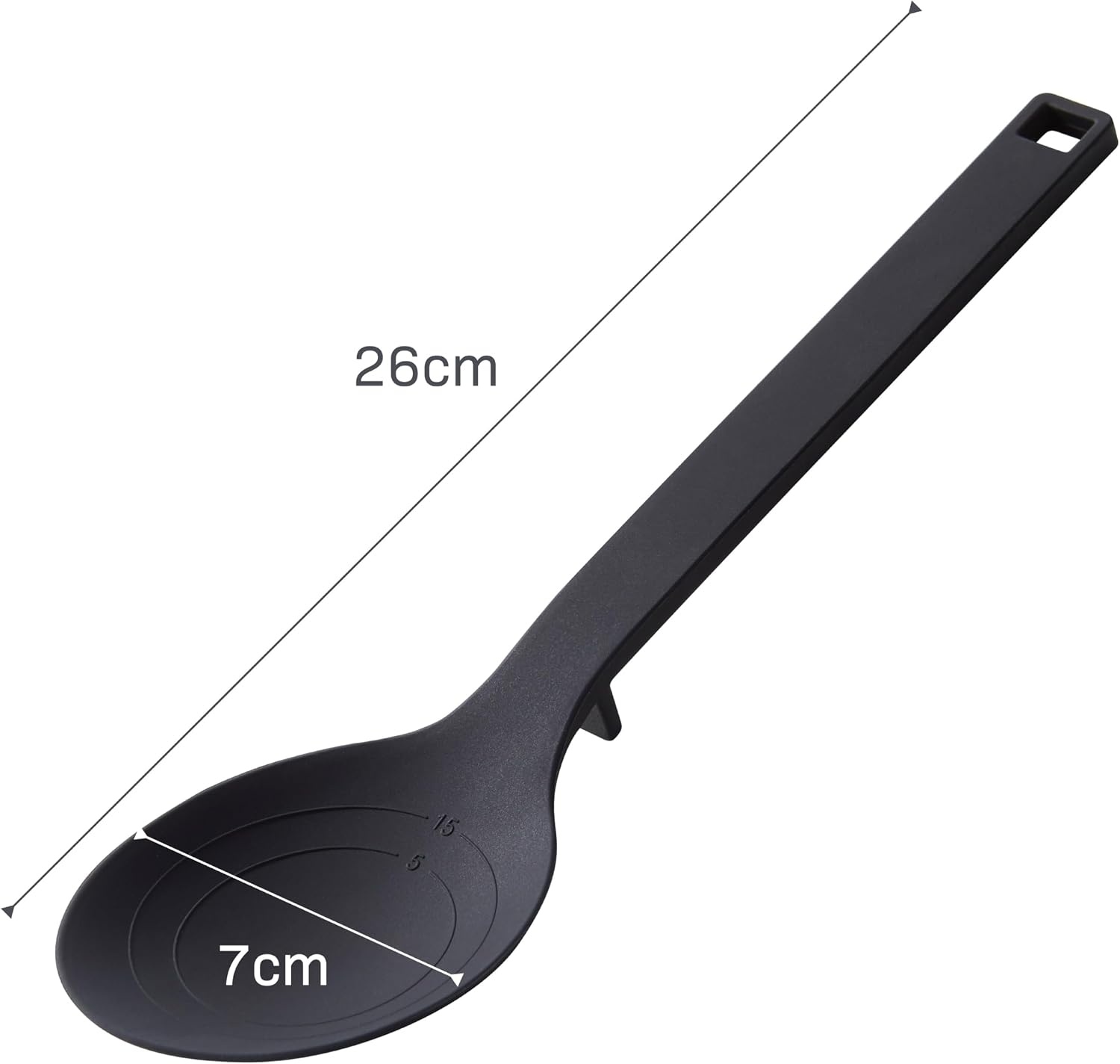 image:imageYamazaki Home Silicone Kitchen Tongs Silicone No Assembly Req BlackSpoon