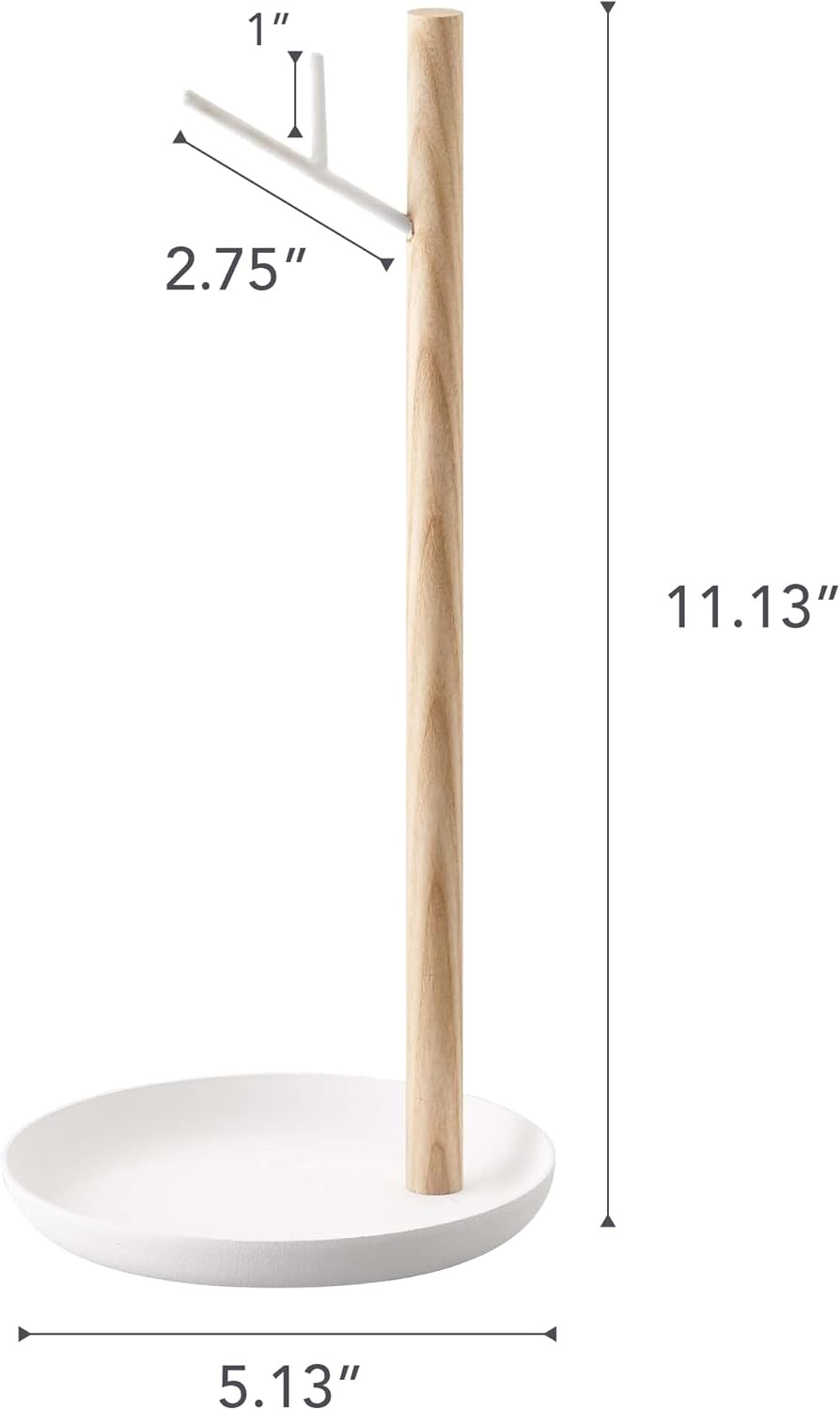 image:imageYamazaki Home Tosca Banana Hanger Steel WoodWhite