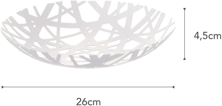image:imageYamazaki Home Tower Fruit Bowl SteelWhite