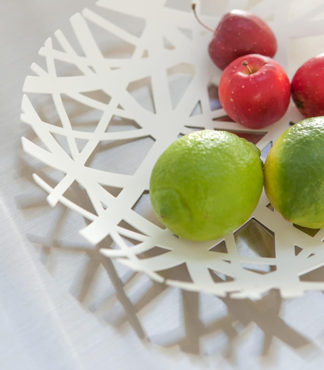image:imageYamazaki Home Tower Fruit Bowl SteelWhite