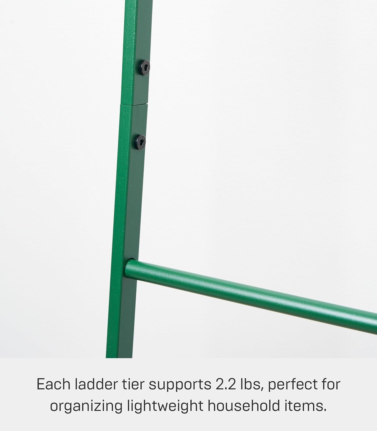 image:imageYamazaki Home Tower Leaning Ladder Rack Space Saving Ladder 63 SteelForest Green