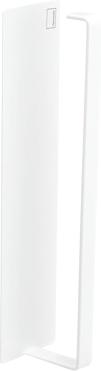 image:imageYamazaki Home Tower Magnetic Paper Towel Holder Metal Kitchen Roll Dispenser Vertical Or Horizontal Mounted Kitchen Towel Rack SteelWhite