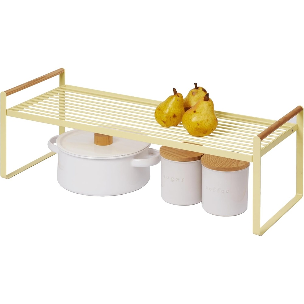 image:imageYAMAZAKI Home Tosca Wired Organizer Rack Kitchen Storage ShelvesYellow