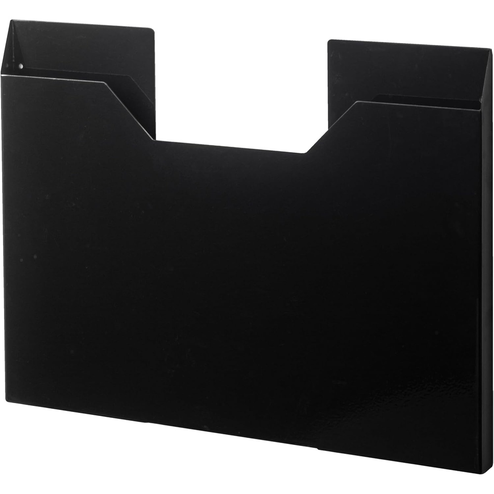image:imageYAMAZAKI Home Tower Magnetic Placemat Organizer Rack Pocket Wall File For Fridge SteelBlack
