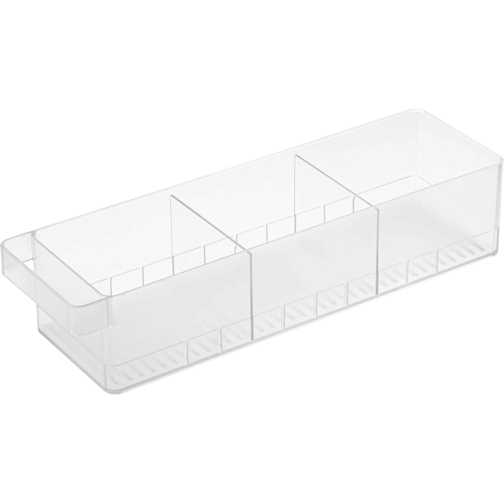 image:imageYAMAZAKI Home Tower Refrigerator Food Case Storage Kitchen Organizer with Adjustable Dividers Transparent Pantry Holder Stackable Fridge Drawer AllPurpose Abs Plastic AllPurpose