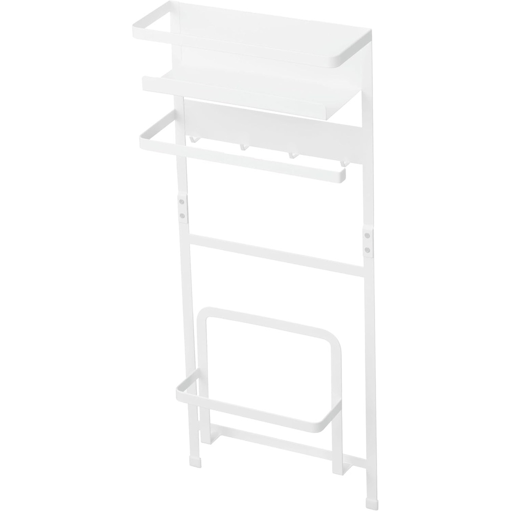 image:imageYamazaki Home Plate Laundry Accessory Organizer Magnet Large SteelWhite