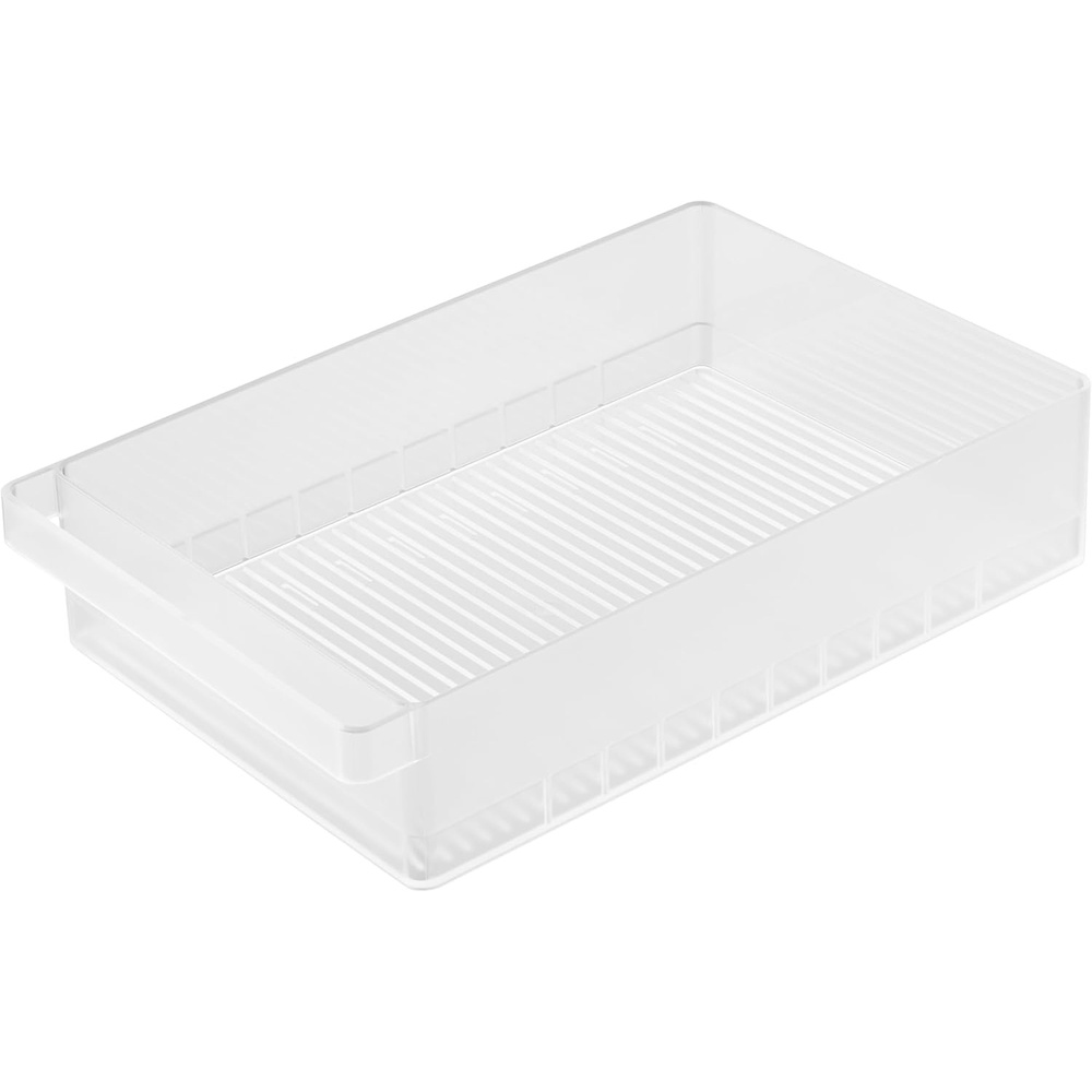 image:imageYamazaki Home Tower Fridge Organizer Bin Produce Washer amp Storage With Adjustable Divider Easy To Clean amp SpaceSaving Kitchen Solution Plastic One Size