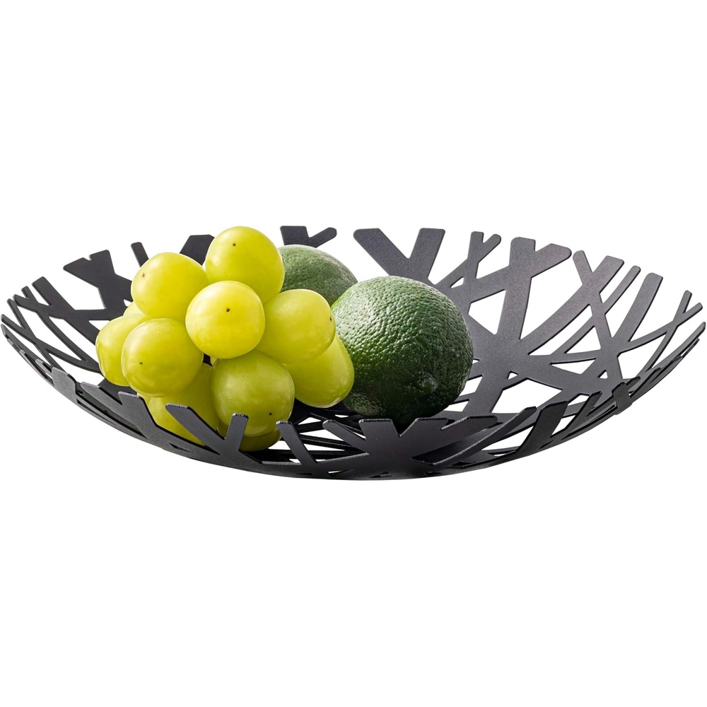 image:imageYamazaki Home Tower Fruit Bowl SteelBlack