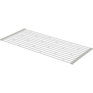 YAMAZAKI Home Plate Folding Sink Drainer Rack – Steel(White)