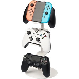 YAMAZAKI Home Smart Universal Adjustable Game Controller Stand/Controller Holder – Steel(White)