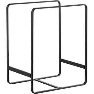 YAMAZAKI Home Tower Plate Rack/Dish Stand/Dish Storage/Plate Holder – Large – Steel(Black)