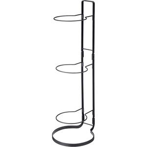 Yamazaki Home Ball Stand – Storage Equipment Organizer Sports Rack(Black)