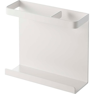 Yamazaki Home Magnet Wrap or Aluminim Foil Holder – Kitchen Storage, Magnetic Organizer – Steel