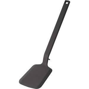 Yamazaki Home Silicone Kitchen Tongs, Silicone, No Assembly Req., Black(Spatula)