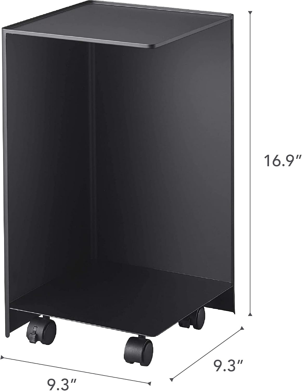 image:imageYAMAZAKI Home Tower Rolling Toilet Paper Stocker Steel Holds Up to 12 Rolls of Toilet PaperBlack