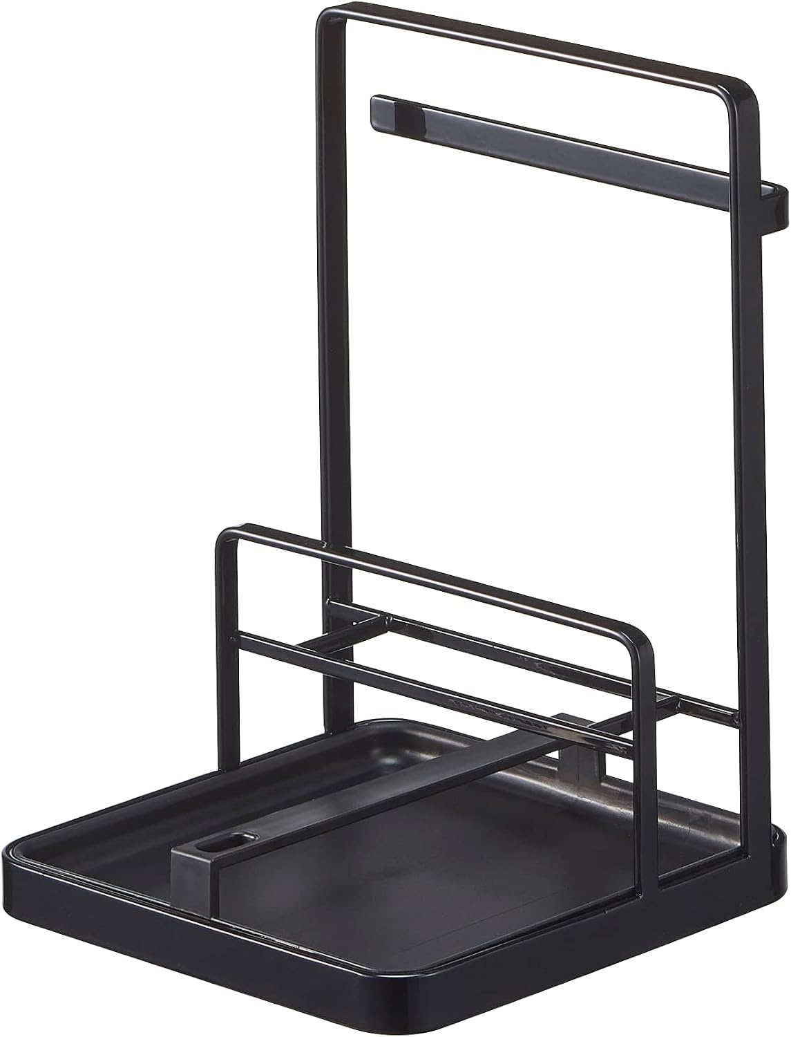 image:imageYAMAZAKI Home Tower Cooking Tool And Lid Station Kitchen Utensil Organizer Stand Steel