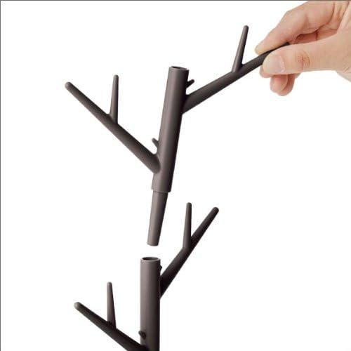 image:imageYAMAZAKI home Branch Glass StandTree Holder Cup Organizer 1340 x 630 x 630 inches WhiteBrown