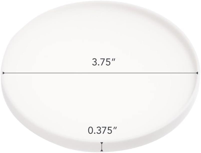 image:imageYamazaki Home Coasters Set of 6 Silicone Round Dishwasher Safe No Assembly Req